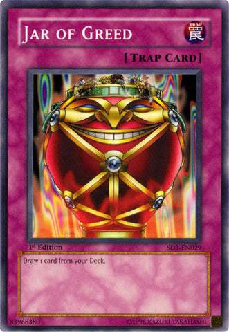 Jar of Greed [SD3-EN029] Common 