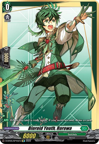 Bioroid Youth, Rorowa (D-BT05/SP45EN) [Triumphant Return of the Brave Heroes] 