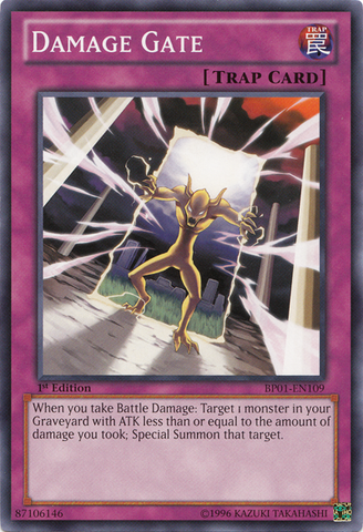 Damage Gate [BP01-EN109] Common 