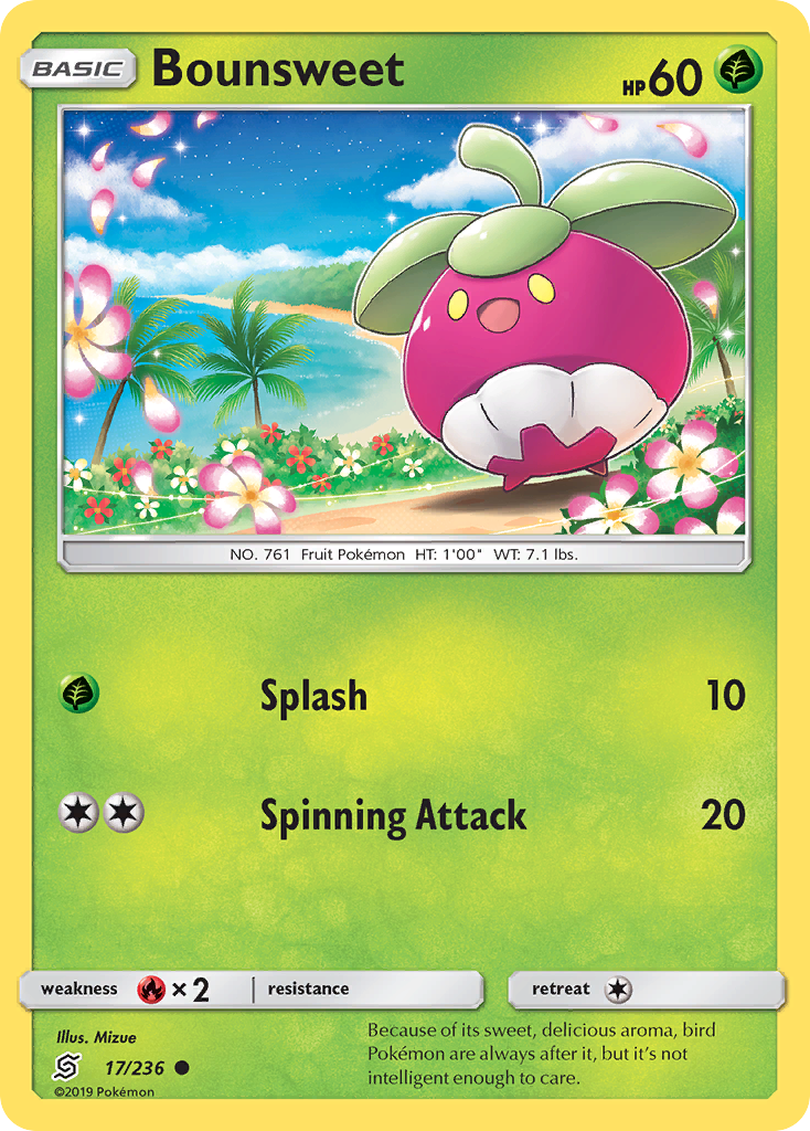 Bounsweet (17/236) [Sun &amp; Moon: Unified Minds] 