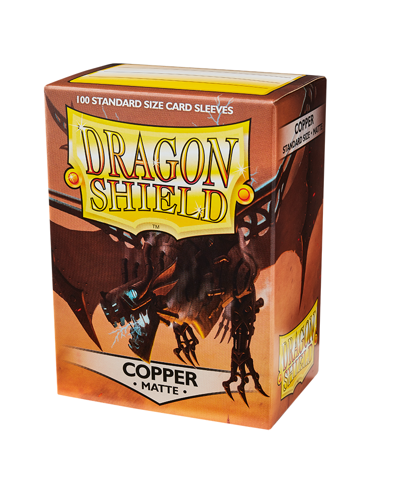 Dragon Shield - Standard Matte Sleeves - Copper (100)