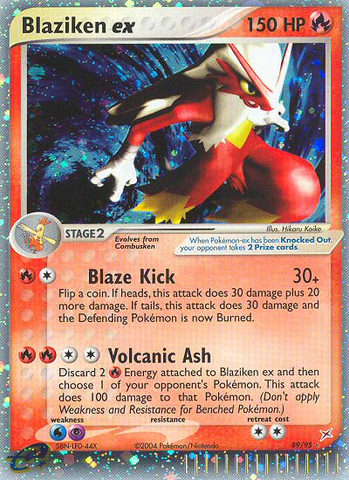 Blaziken ex (89/95) [EX: Team Magma vs Team Aqua] 