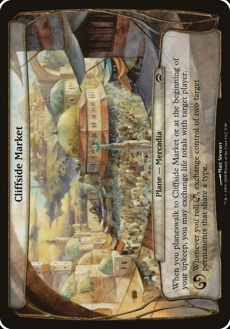 Cliffside Market (Planes) [Planechase Planes] 