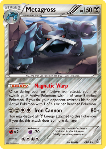 Metagross (49/98) [XY: Ancient Origins] 