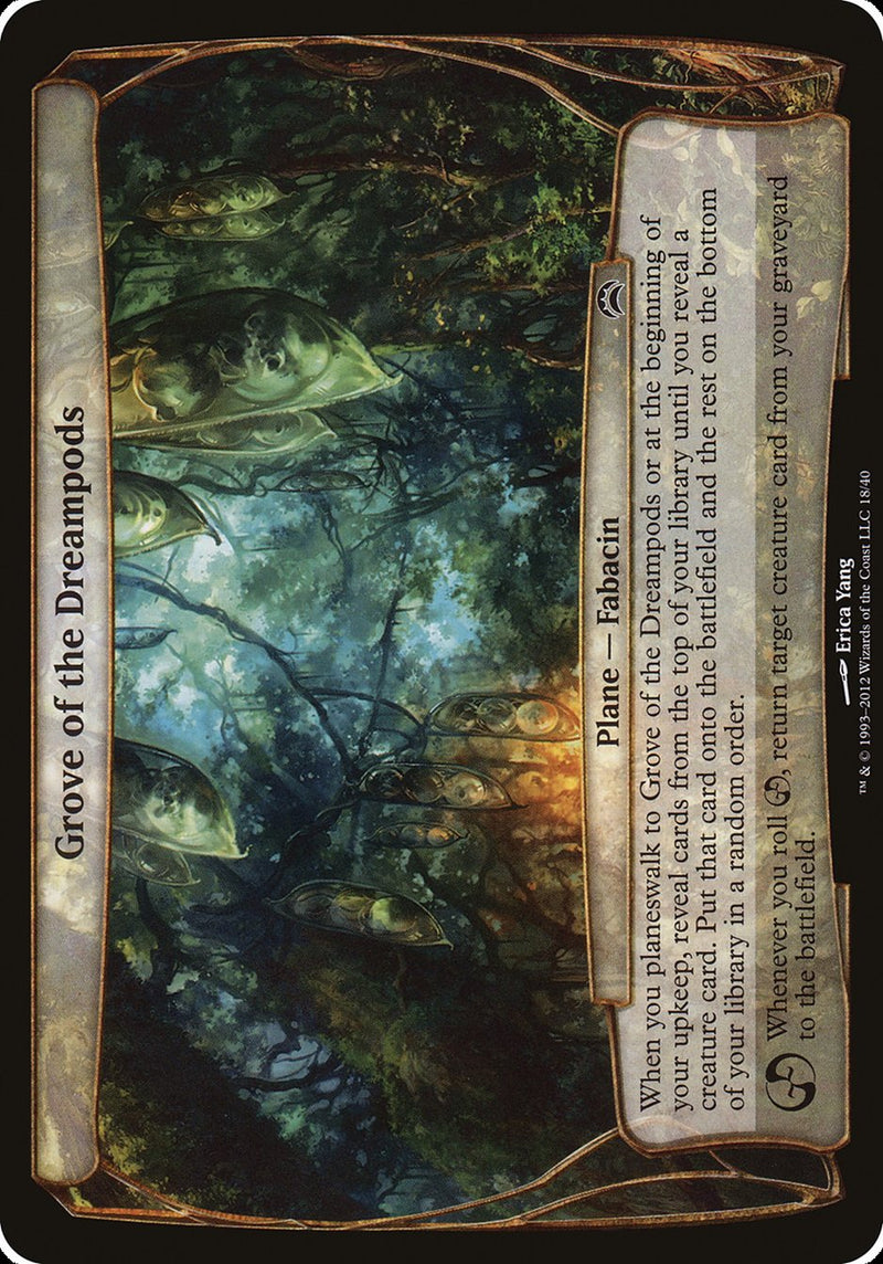 Grove of the Dreampods (Planes) [Planechase 2012 Planes] 