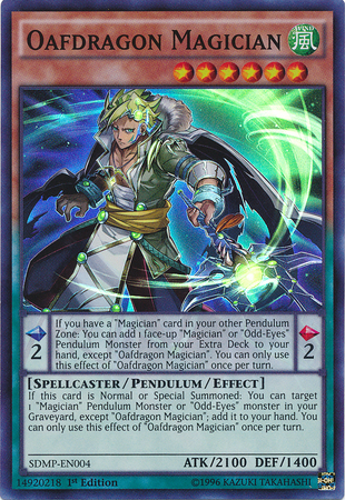 Oafdragon Magician [SDMP-EN004] Super Rare 