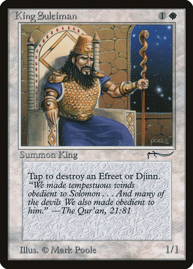 King Suleiman [Arabian Nights] 