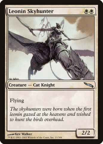 Leonin Skyhunter [Mirrodin] 