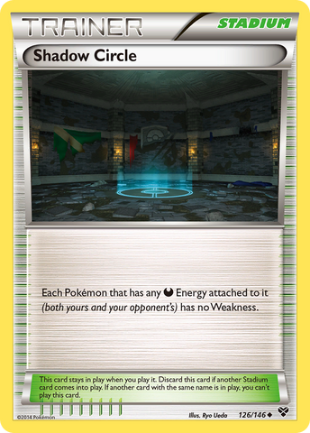 Shadow Circle (126/146) [XY: Base Set] 