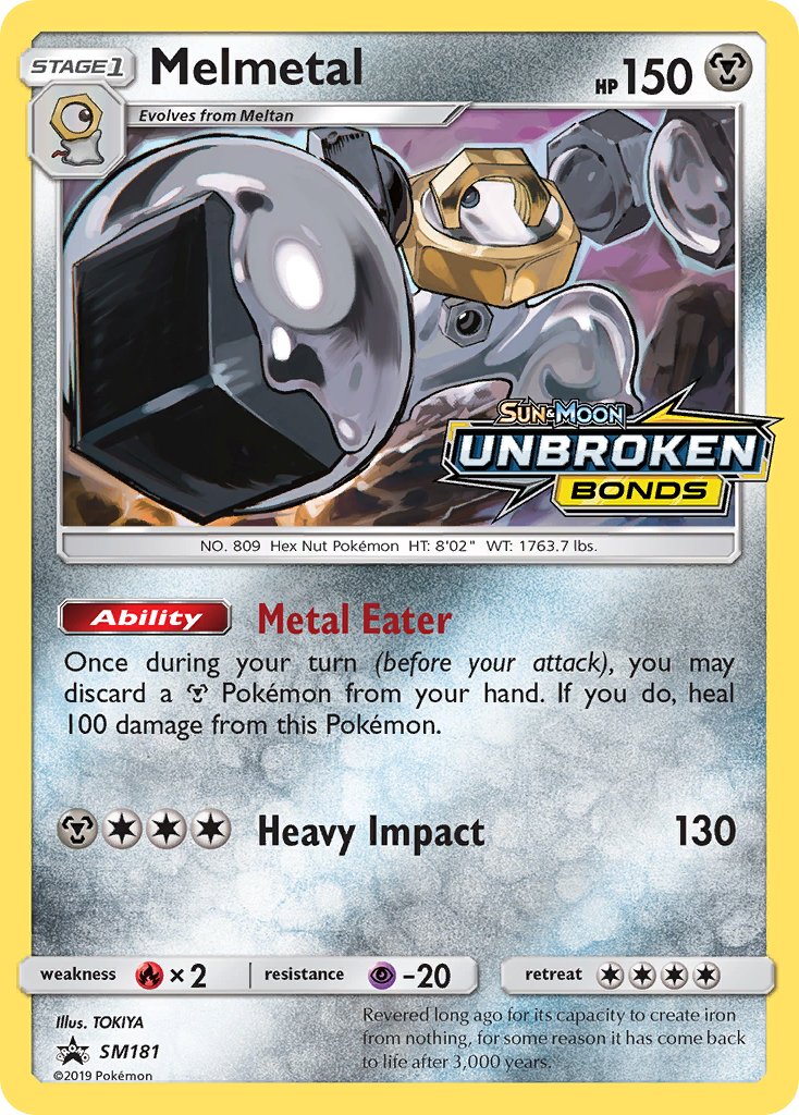 Melmetal (SM181) [Sun &amp; Moon: Black Star Promos] 