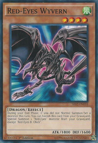 Red-Eyes Wyvern [SR02-EN010] Common 