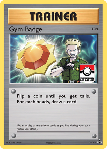 Gym Badge (XY205) (Lt. Surge) [XY: Black Star Promos] 