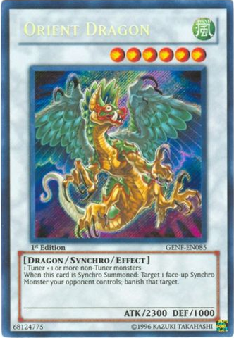 Orient Dragon [GENF-EN085] Secret Rare 