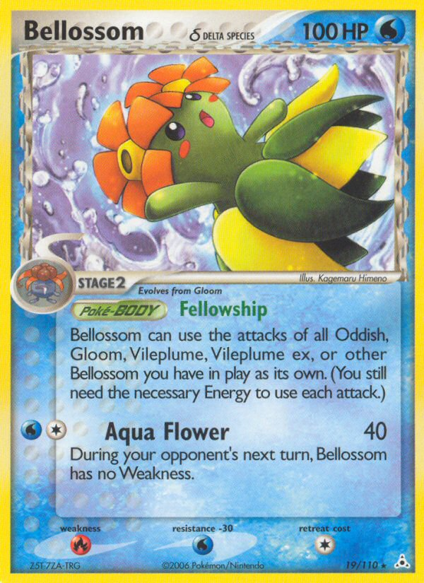 Bellossom (19/110) (Delta Species) [EX: Holon Phantoms] 