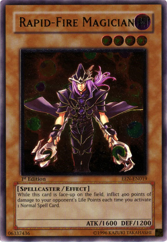 Rapid-Fire Magician [EEN-EN019] Ultimate Rare 