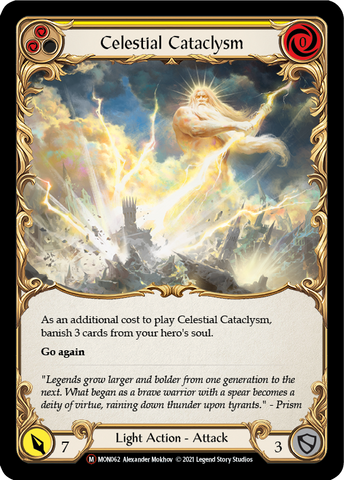 Celestial Cataclysm [U-MON062] (Monarch Unlimited) Unlimited Normal 