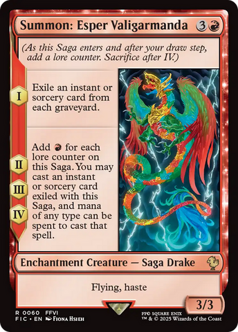 Summon: Esper Valigarmanda [FINAL FANTASY Commander] 