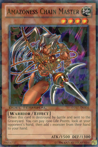Amazoness Chain Master [DT07-EN004] Common 