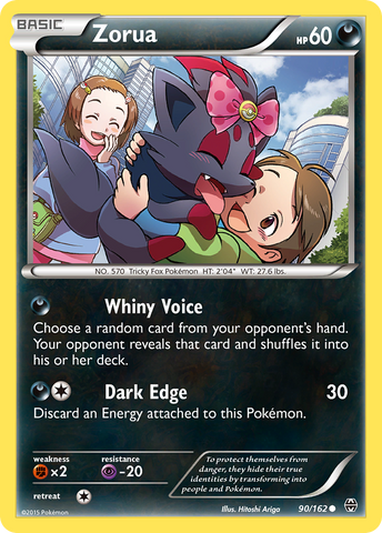 Zorua (90/162) [XY: BREAKthrough] 