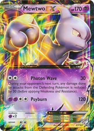 Mewtwo EX (XY183) (Jumbo Card) [XY: Black Star Promos] 