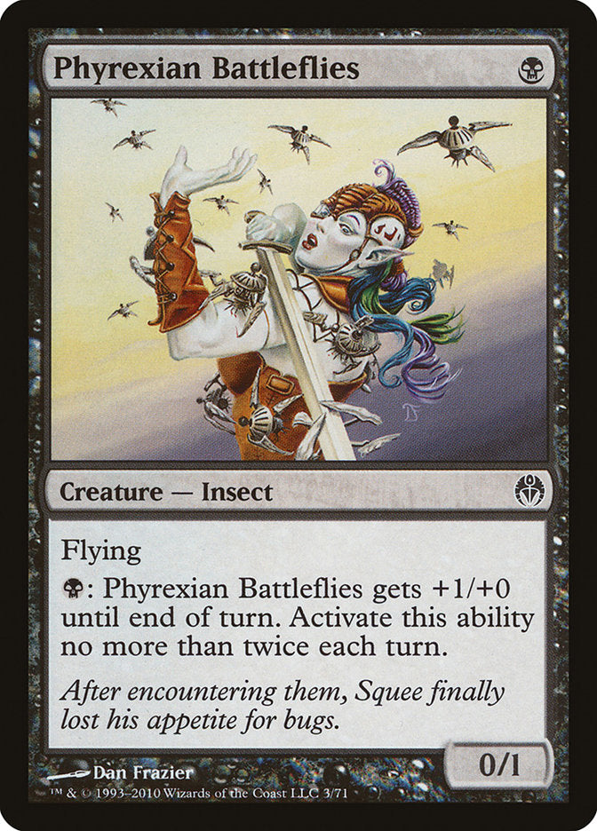 Phyrexian Battleflies [Duel Decks: Phyrexia vs. the Coalition] 