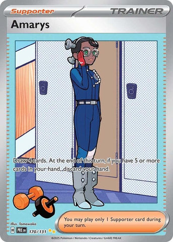 Amarys (170/131) [Scarlet &amp; Violet: Prismatic Evolutions] 