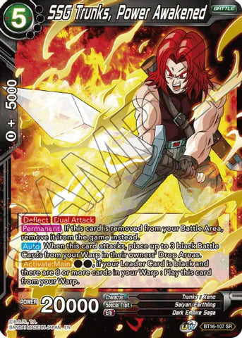SSG Trunks, Power Awakened (BT16-107) [Realm of the Gods] 
