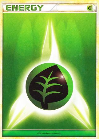 Grass Energy (2010 Unnumbered HGSS Style) [League &amp; Championship Cards] 
