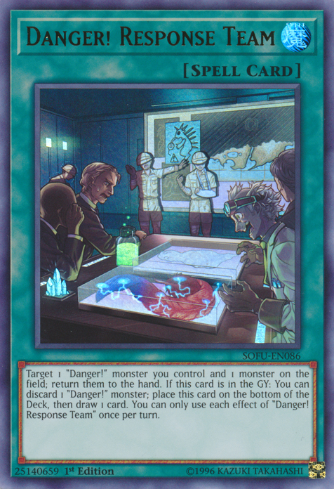 Hazard! Response Team [SOFU-EN086] Ultra Rare 