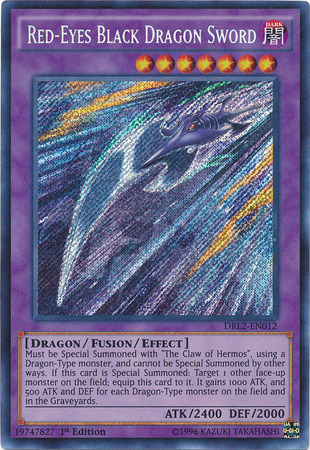 Red-Eyes Black Dragon Sword [DRL2-EN012] Secret Rare 