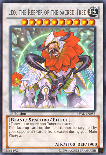 Leo, the Keeper of the Sacred Tree [LVAL-EN058] Rare 