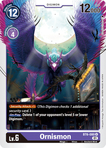 Ornismon [BT6-080] [Double Diamond] 