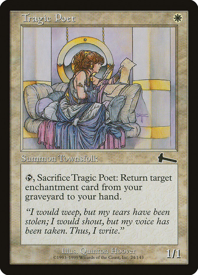 Tragic Poet [Urza's Legacy] 
