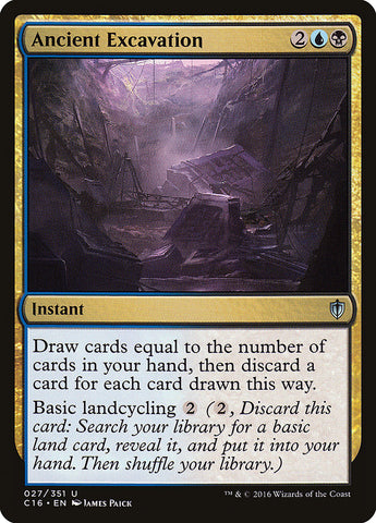 Ancient Excavation [Commander 2016] 