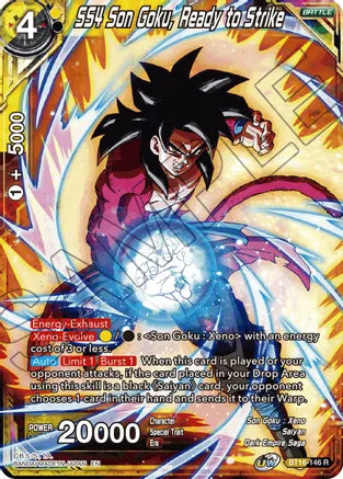 SS4 Son Goku, Ready to Strike (BT16-146) [Realm of the Gods] 