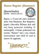 1996 Shawn "Hammer" Regnier Biography Card [World Championship Decks] 