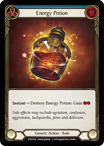 Energy Potion [WTR170-R] (Welcome to Rathe) Alpha Print Rainbow Foil 