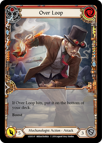 Over Loop (Red) [LGS013-P] (Promo) 1st Edition Normal 