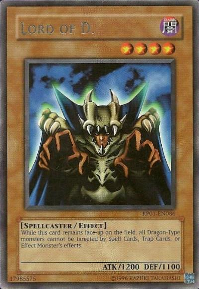 Lord of D. [RP01-EN086] Rare 