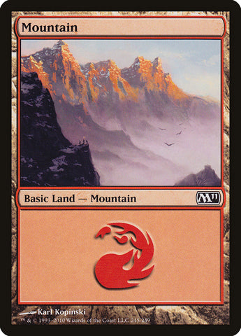 Mountain (245) [Magic 2011] 