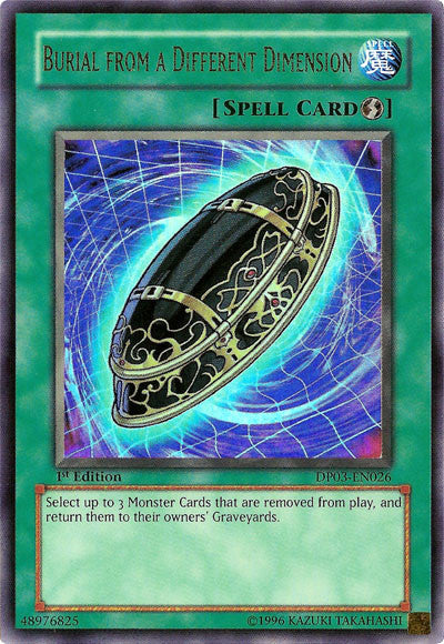 Burial from a Different Dimension [DP03-EN026] Ultra Rare 