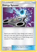 Energy Spinner (170/214) [Sun &amp; Moon: Unbroken Bonds] 