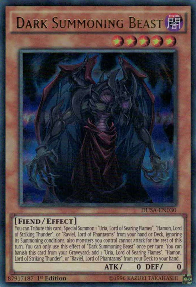 Dark Summoning Beast [DUSA-EN030] Ultra Rare 