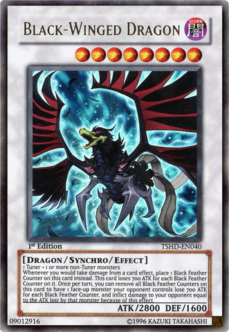 Black-Winged Dragon [TSHD-EN040] Ultra Rare 