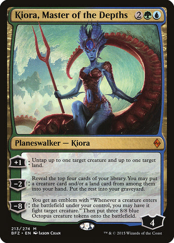 Kiora, Master of the Depths [Battle for Zendikar] 