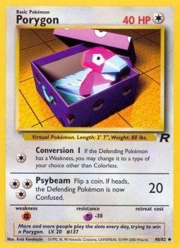 Porygon (48/82) [Team Rocket Unlimited] 