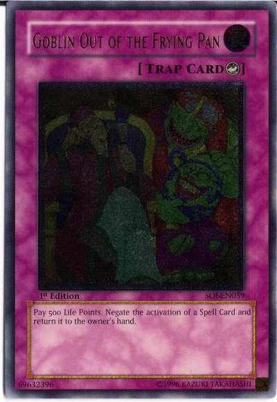 Goblin Out of the Frying Pan (UTR) [SOI-EN059] Ultimate Rare 