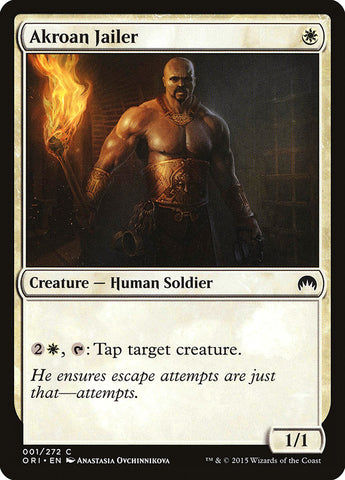 Akroan Jailer [Magic Origins] 