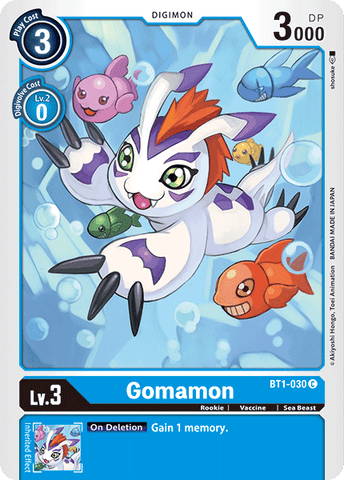 Gomamon [BT1-030] [Release Special Booster Ver.1.0] 