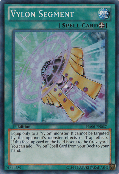 Vylon Segment [HA06-EN057] Super Rare 